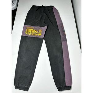 Rare Vintage PCH Cotton Colorblock Joggers Elastic Waist Gray Size 164EU/ S US